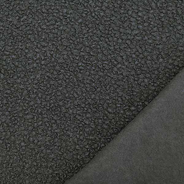 Tessuto bouclè grigio scuro - Il negozio italiano di tessuti online